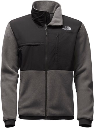 charcoal grey north face jacket