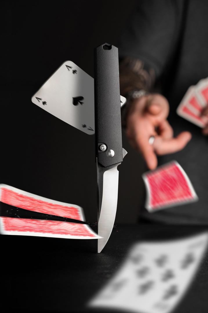 Location Image for Kwaiken Compact Button-Lock Knife