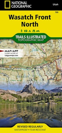 National Geographic Wasatch Front North Trail Map 0