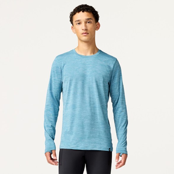 On Body Image of color Heather Blue Haze