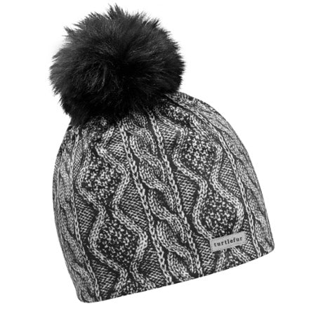 Turtle Fur Comfort Shell Pom Pom Beanie - Women's 0
