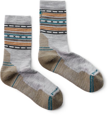 Smartwool Performance Hike Light Cushion Spiked Stripe Crew Socks - Men's 0