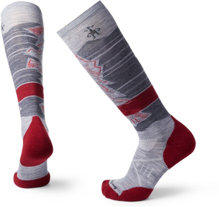 smartwool phd ski light elite pattern socks