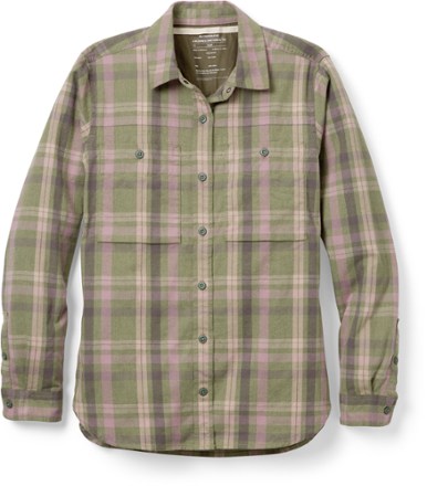 Wallace Lake Plaid Sea Olive
