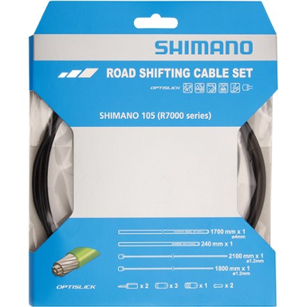 Shimano 105 R7000 Optislick Road Shifting Cable Set | REI Co-op
