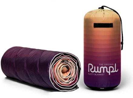Rumpl Original Puffy Blanket - Dawn Pixel Fade 2
