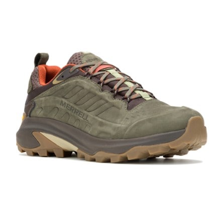 Merrell Moab Speed 2 Leather Waterproof Hiking Shoes - Men's 2
