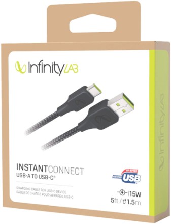 InfinityLab InstantConnect USB-A to USB-C Charging Cable 3
