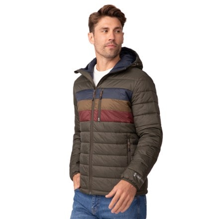 Free Country Tricolor Puffer Hooded Insulated Jacket - Men's 0
