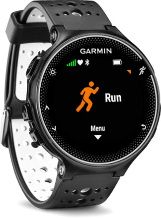 GARMIN - Garmin ForeAthlete 230J　BlackWhite Garmin ForeAthlete 230J GPS Running Watch Black White Japan