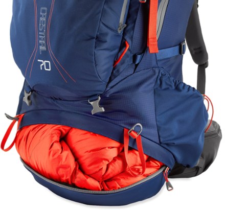 sleeping bag compartment (Deep Sea)