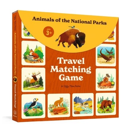 Clarkson Potter Animals of the National Parks Travel Matching Game 0