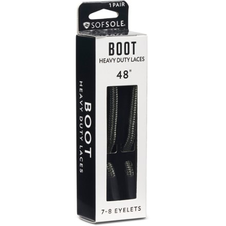 Sof Sole Premium Heavy-Duty Round Boot Laces - Pair 0
