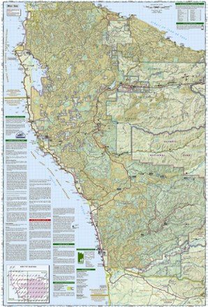 Olympic National Park Trail Map National Geographic Olympic National Park Topographic Map | Rei Co-Op
