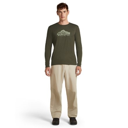 Icebreaker Merino 150 Tech Lite Long-Sleeve T-Shirt Aoraki Explorer - Men's 3