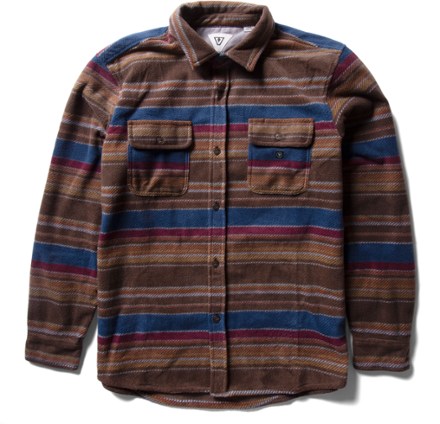 VISSLA Eco-Zy Long-Sleeve Polar Flannel Shirt - Mens