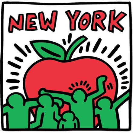Apply Stickers New York by Haring Sticker 0