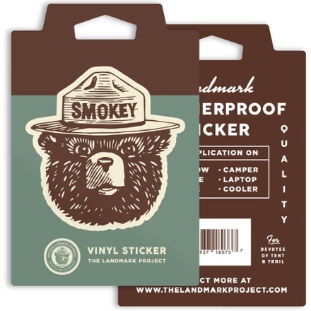 The Landmark Project Smokey Logo Sticker 1