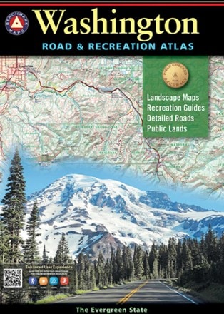 Benchmark Maps Washington Road & Recreation Atlas - 9th Edition 0