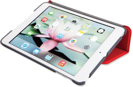 Angled front view in use (Red)