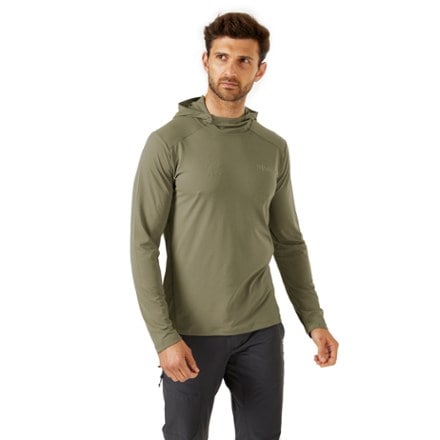 RAB Force Hoody Men s Light Khaki XL