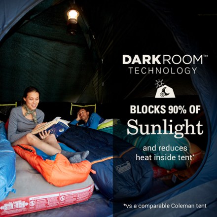 Coleman Skydome 8-Person Screen Room Tent with Dark Room