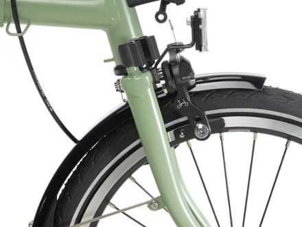 Brompton C Line Explore Folding Bike with Rack - Mid 7