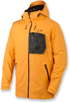 Gore Tex BioZone Down Jacket Men s Bright Orange XL