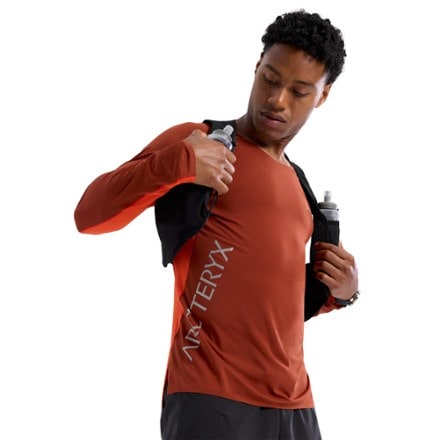 Arc'teryx Norvan DownWord Logo Long-Sleeve Shirt - Men's 6