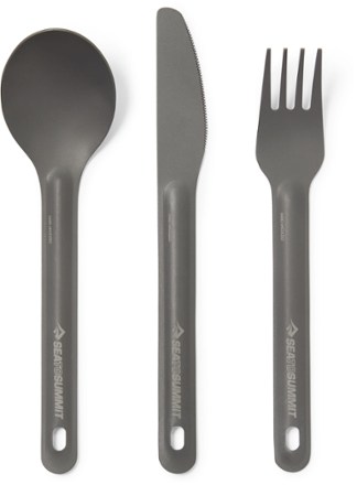 GoBites Portable Utensils, Ti-Uno, Titanium