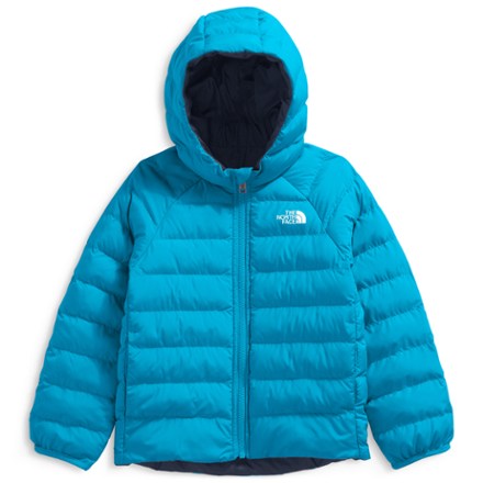 The North Face Reversible Perrito Hood Insulated Jacket - Toddlers' Blue 5 T