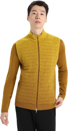 Icebreaker ZoneKnit Insulated Fleece Vest Into the Deep - Men's 1