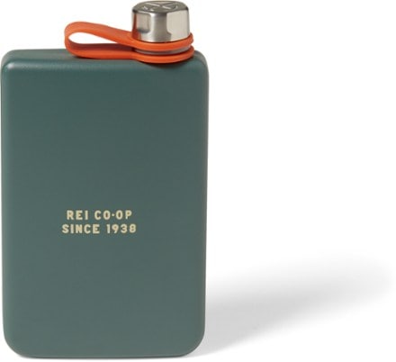 REI Co-op A Part Graphic Flask - 8 fl. oz. Back view (Fjord)