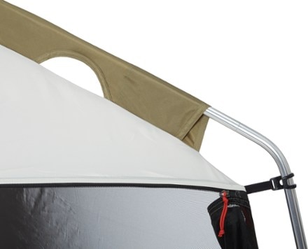REI Co-op Screen House Shelter Pole sleeve and clips (Forest Floor)