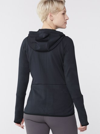 adidas Terrex Tech Flooce Hooded Hiking Fleece Jacket - Women's 2