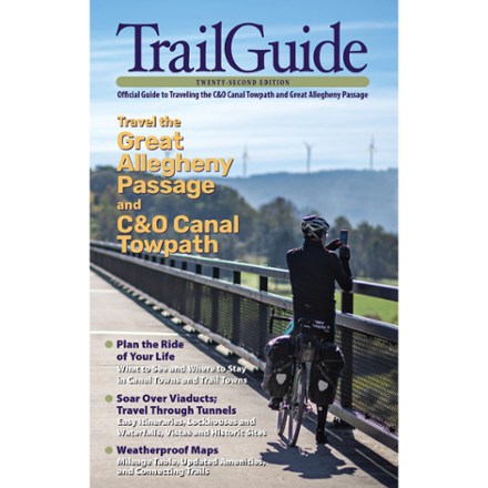 Allegheny Trail Alliance TrailGuide: Official Guide to Traveling the C&O Canal Towpath and Great Allegheny Passage - 22nd Edition 0