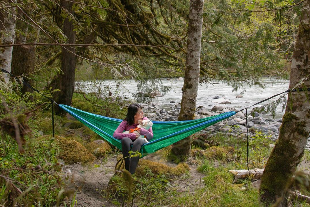 Location Image for DoubleNest Giving Back Printed Hammock