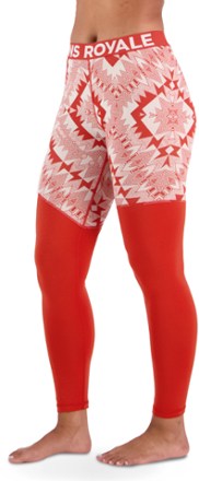 Mons Royale Cascade Merino Flex Base Layer Leggings - Women's 2