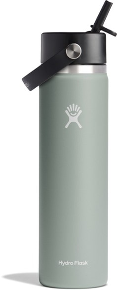 Hydro Flask 24 oz Wide Mouth with Flex Straw Cap - Agave