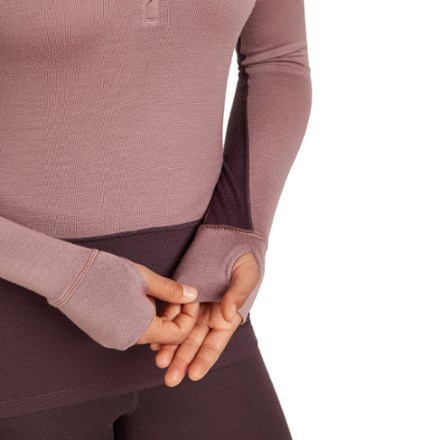 Icebreaker Merino 260 ZoneKnit Half-Zip Base Layer Top - Women's 8