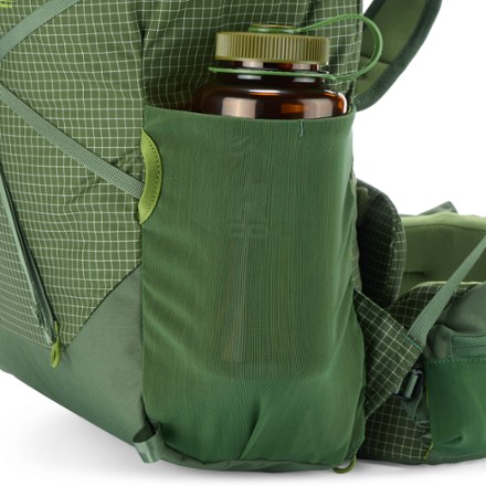 Exped Lightning 45 Pack - Women's Water bottle pocket (Water bottle sold separately)