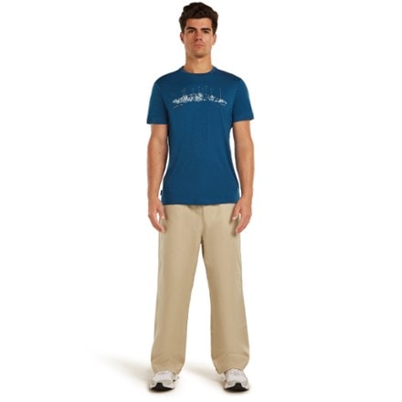 Icebreaker Merino 150 Tech Lite The Peaks T-Shirt - Men's 3