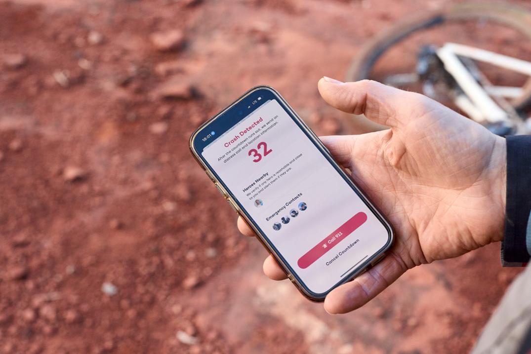 Location Image for Trace Mips Bike Helmet with Aleck Crash Detection