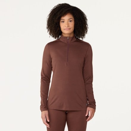 REI Co-op Merino 185 Half-Zip Base Layer Top - Women's 1