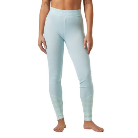 Helly Hansen LIFA Merino Midweight Graphic Base Layer Pants - Women's 1