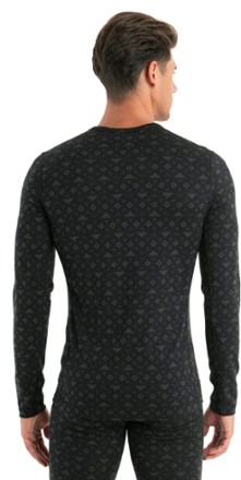 Icebreaker Merino 200 Oasis Long-Sleeve Crewe First Snow Base Layer Top - Men's 2