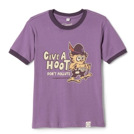 The Landmark Project Give a Hoot Ringer T-Shirt - Kids' 0
