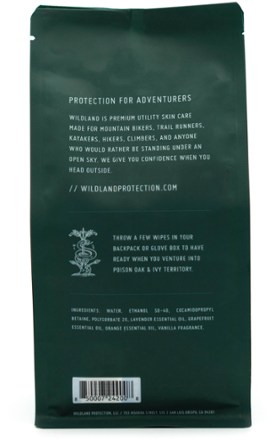 WILDLAND Poison Oak & Ivy Exposure Wipes - Package of 12 3