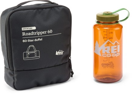 REI Co-op Roadtripper 60 Duffel Stuff sack (32 fl oz. bottle not included)
