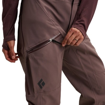 Black Diamond Recon Stretch Bib Pants - Women's 7